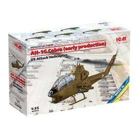 ICM 1:35 AH-1G Cobra - EARLY PRODUCTION - US ATTACK HELICOPTER