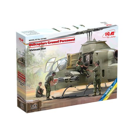 ICM 53102 Helicopters Ground Personnel (Vietnam War)