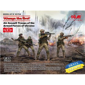ICM 1:35 ALWAYS THE FIRST - AIR ASSAULT TROOPS OF THE ARMED FORCES OF UKRAINE