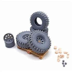 Yamamoto YMPRIM20 Extreme Off-Road Tyres + Rims 15" Pro Kit!