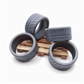 Yamamoto YMPRIM19 Semi Slick Tyres 18" Type 1