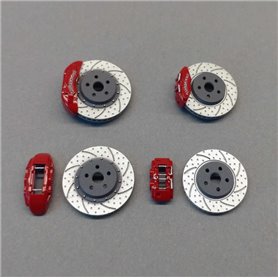 Yamamoto YMPTUN115 Universal Brake Kit Type A - 4 Pcs.