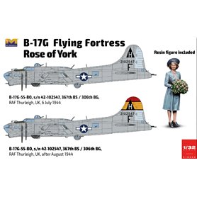 HK Models 1:32 B-17G Flying Fortress - ROSE OF YORK - LIMITED EDITION