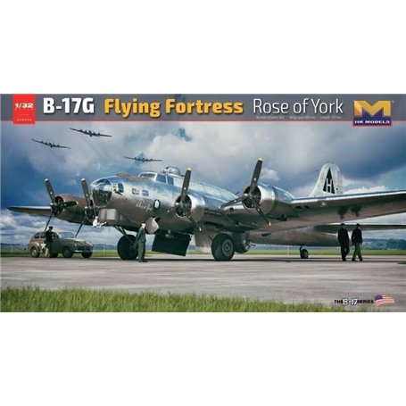 HK Models 01E044 1/32 B-17G Flying Fortress Rose of York Limited Edition