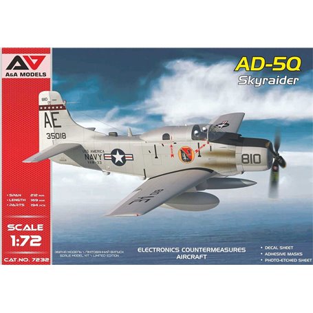 A&A Models 7232 AD-5Q Sky Raider (ECM Version)