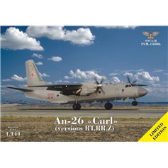 Sova 1:144 Antonov An-26 Curl - VERSIONS RT, RR, Z - LIMITED EDITION
