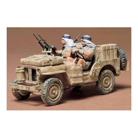 Tamiya 1:35 SAS Jeep | 2 figurines |