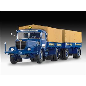 Revell 07580 1/24 Büssing 8000 S 13 mit Trailer