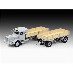 Revell 07580 1/24 Büssing 8000 S 13 mit Trailer