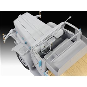 Revell 07580 1/24 Büssing 8000 S 13 mit Trailer