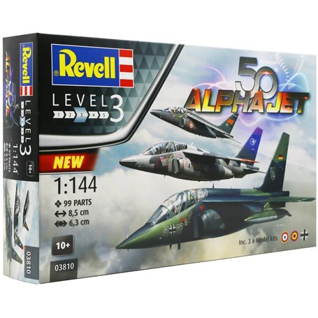 Revell 03810 1/144 50th Anniversary Alpha Jet