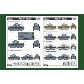 HOBBY BOSS 82603 Pzkpfw 38(t) Ausf E/F - 1:16