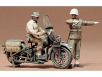 Tamiya 1:35 US Military Police z motocyklem | 2 figurki |