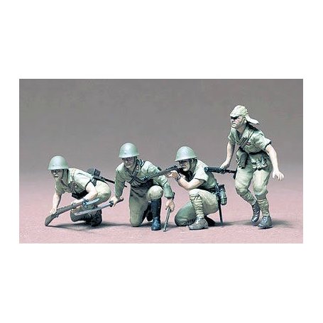 Tamiya 1:35 Japanese infantry | 4 figurines |