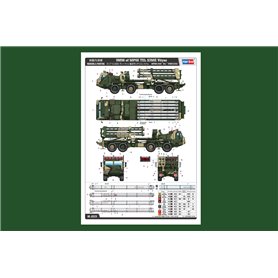 Hobby Boss 1:35 9M96 OF 50P6E TEL S350E VITYAZ