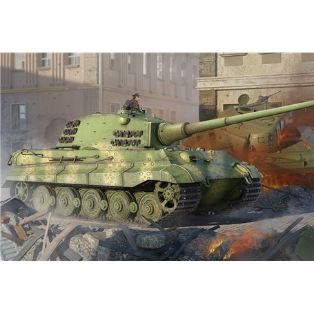 HOBBY BOSS 84559 Pz.Kpfw.VI Sd.Kfz.182 Tiger II (Henschel 105mm) - 1:35