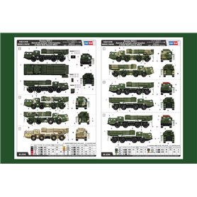 Hobby Boss 1:72 9A52-2 MULTIPLE ROCKET LAUNCHER OF RSZO 9K58 SMERCH MRLS