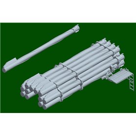 Hobby Boss 1:72 9A52-2 MULTIPLE ROCKET LAUNCHER OF RSZO 9K58 SMERCH MRLS