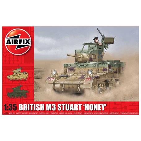 Airfix 1:35 M3 Stuart Honey (British Version) - 1:35