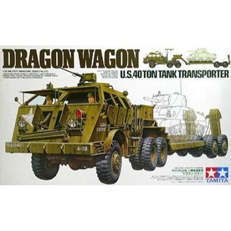 Tamiya 1:35 U.S. 40 Ton Tank Transporter Dragon Wagon