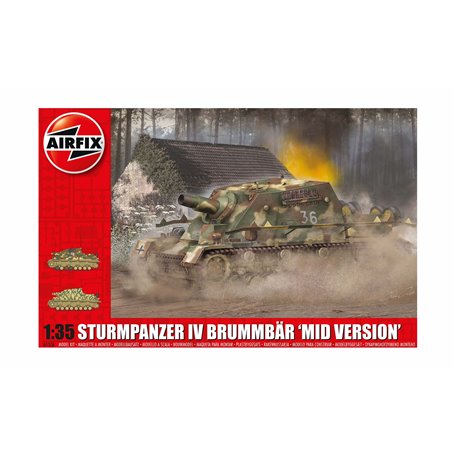 AIRFIX 1376 Sturmpanzer IV Brummbar (Mid Version) - 1:35