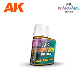 AK Interactive 14201 WARGAME SERIES - Light Rust Wash - 35ml