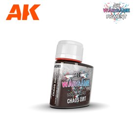 AK Interactive 1203 WARGAME - ENAMEL LIQUID PIGMENT - Chaos Dirt - 35ml