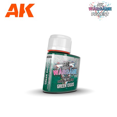 AK Interactive Green Oxide - WARGAME LIQUID PIGMENT 35m