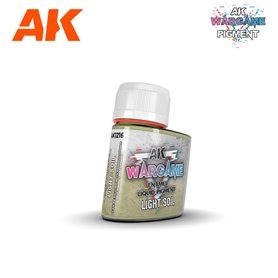 AK Interactive 1216 WARGAME - ENAMEL LIQUID PIGMENT - Light Soil - 35ml