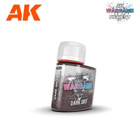 AK Interactive 1211 WARGAME - ENAMEL LIQUID PIGMENT - Dark Grit - 35ml