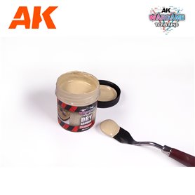 AK Interactive 1231 Masa WARGAME TERRAINS - Dry Ground - 100ml
