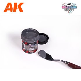 AK Interactive 1224 Masa WARGAME TERRAINS - Lunar Desert - 100ml