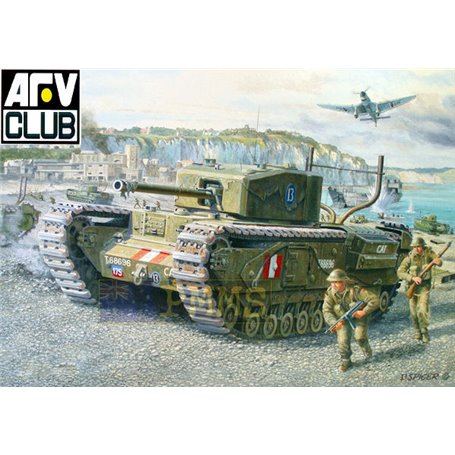 AFV Club 1:35 Churchill Mk III Dieppe 1942