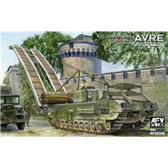 AFV Club 1:35 Churchill Mk.IV AVRE - W/SBG BRIDGE 