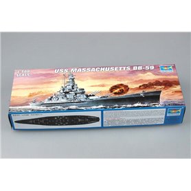 Trumpeter 1:700 USS Massachusetts BB-59