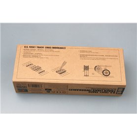 Trumpeter 1:35 Gąsienice US T-85 do M24 - LATE