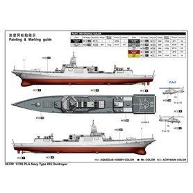 Trumpeter 1:700 PLA NAVY TYPE 055 DESTROYER