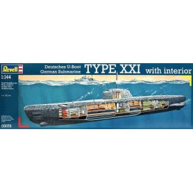 Revell 1:144 U-Boat XXI U2540