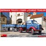 Mini Art 38023 German Truck L1500S w/Cargo Trailer