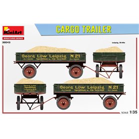 Mini Art 1:35 GERMAN CARGO TRAILER