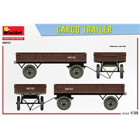 Mini Art 1:35 GERMAN CARGO TRAILER