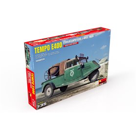 Mini Art 1:35 Tempo E400 Stahlblehpritsche - 3-WHEEL TRUCK