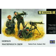 MB 1:35 GERMAN MACHINEGUN CREW - EASTERN FRONT, KURLAND - 1944 