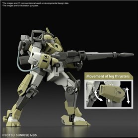 Bandai 63347 HG 1/144 DEMI TRAINER (CHARACTER B'S) GUN63347