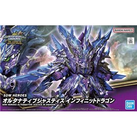 Bandai 64264 SDW HEROES ALTERNATIVE JUSTICE INFINITE DRAGON