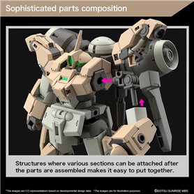 Bandai 65313 HG 1/144 DEMI BARDING
