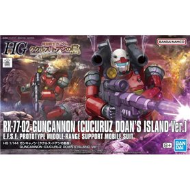 Bandai 65315 HG 1/144 RX-77-02 GUNCANNON (CUCURUZ DOAN'S ISLAND Ver.)