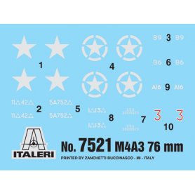 Italeri 1:72 M4A3 75mm