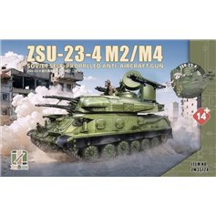 Zimi Model 1:35 ZSU-23-4 M2/M4 - SOVIET SELF-PROPELLED ANTI-AIRCRAFT GUN