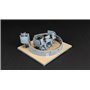 Zimi Model 53001S 40 mm Quad Bofors AA Gun Mount (Starting Limited Edition)